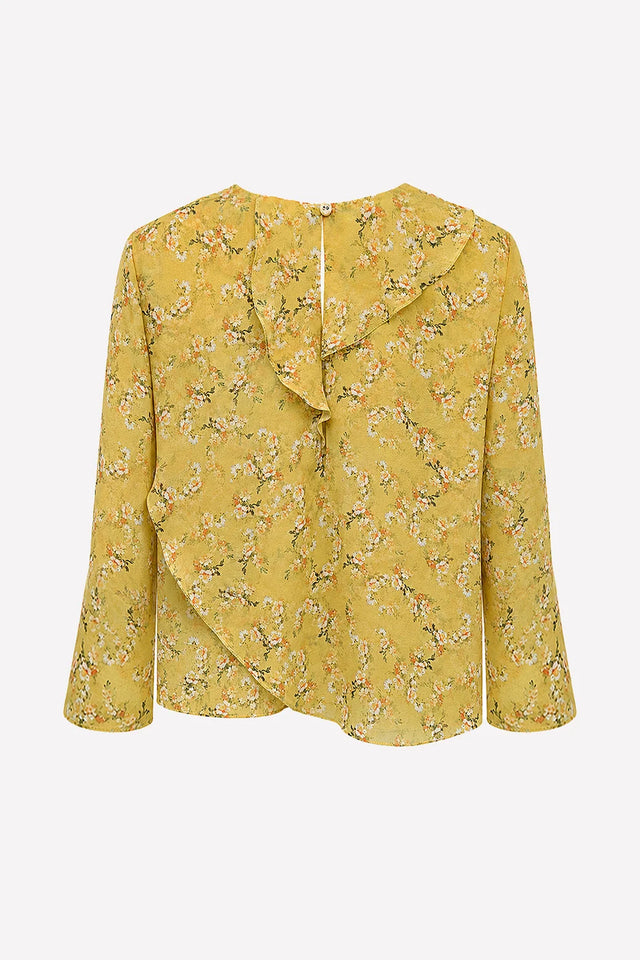 Blusa gialla Kristina Ti