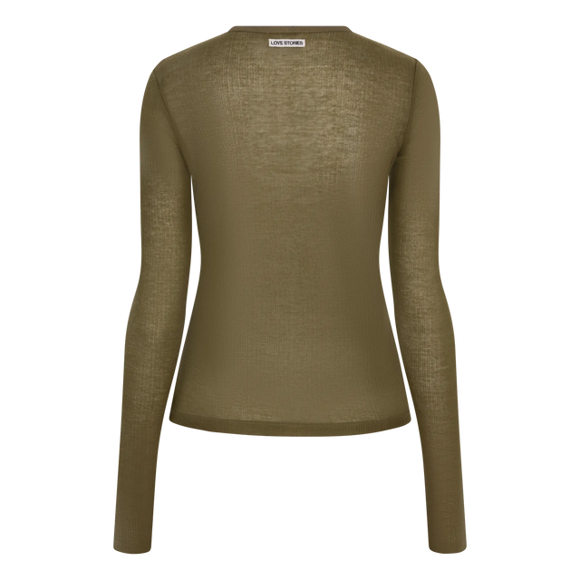 T-Shirt verde Love Stories