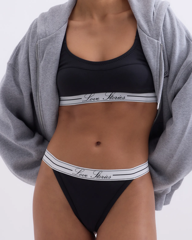 Slip nero Love Stories