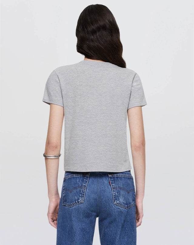 T-Shirt grigia RE/DONE