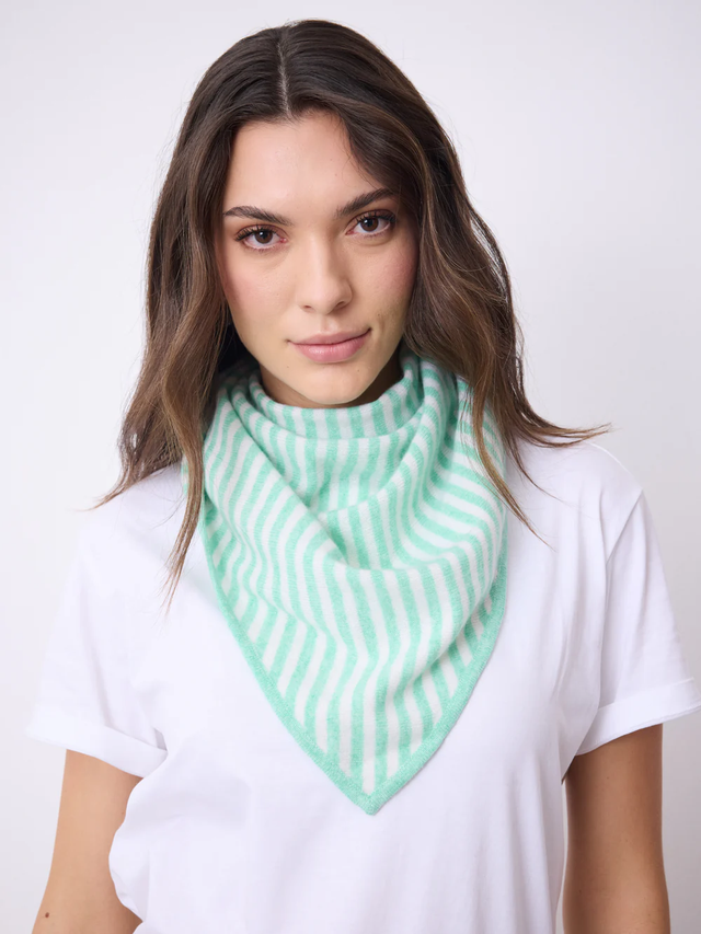 Foulard verde acqua Not Shy