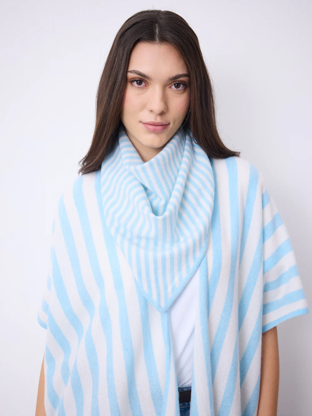 Foulard azzurro Not Shy