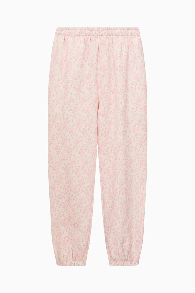 Pantaloni rosa LoveShackFancy