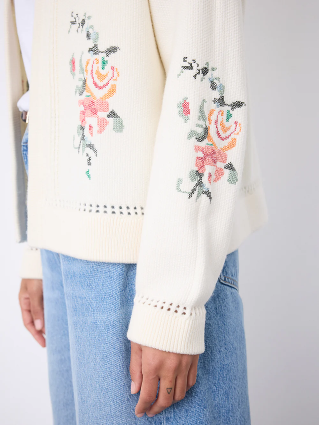 Cardigan ecru Not Shy