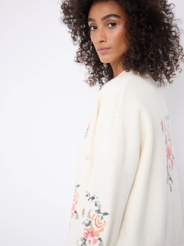 Cardigan ecru Not Shy
