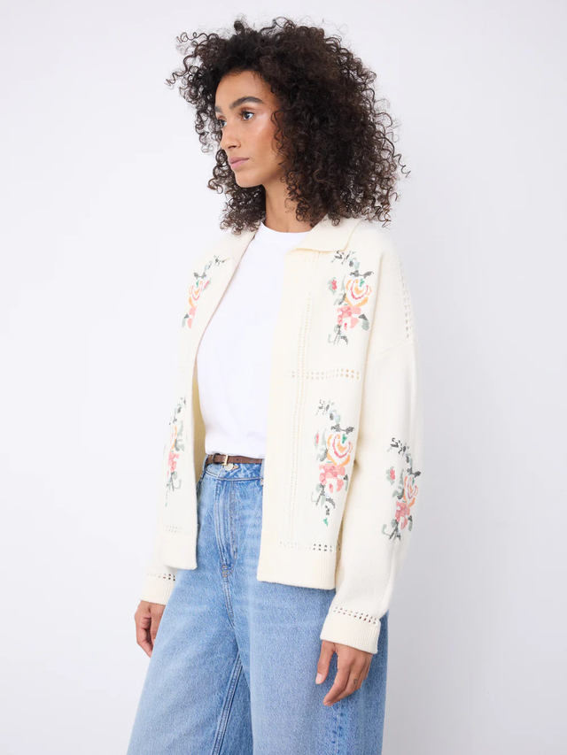 Cardigan ecru Not Shy