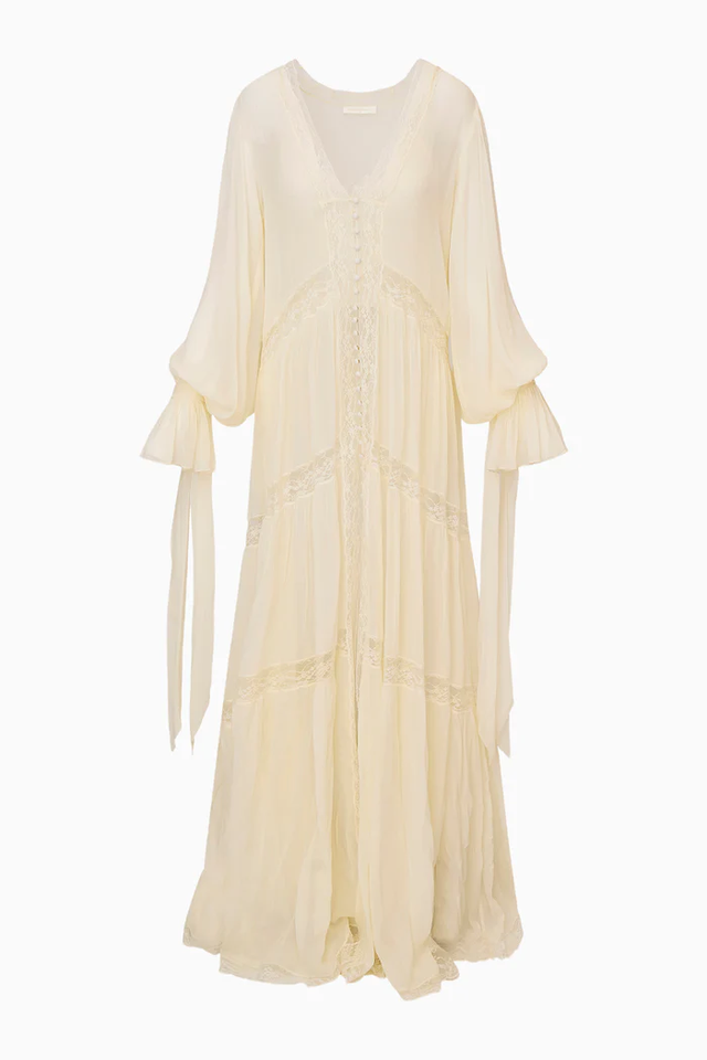 Vestito avorio LoveShackFancy