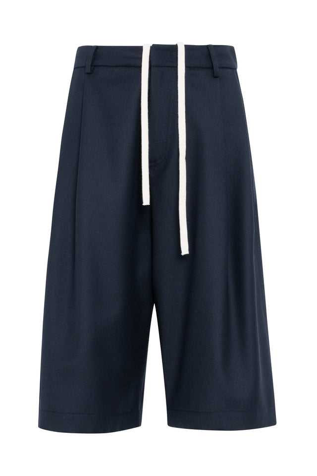 Bermuda blu navy Tela