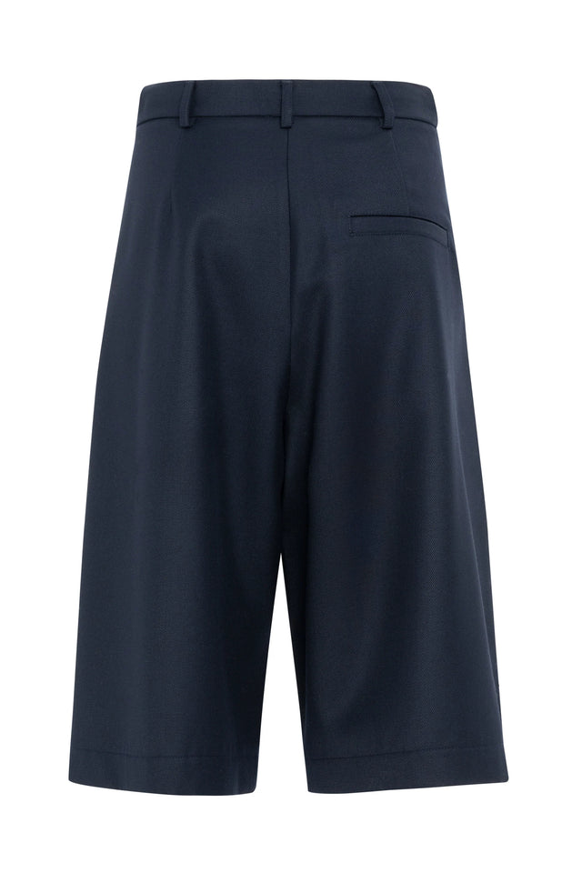 Bermuda blu navy Tela