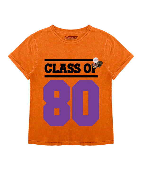 T-shirt arancio Newtone