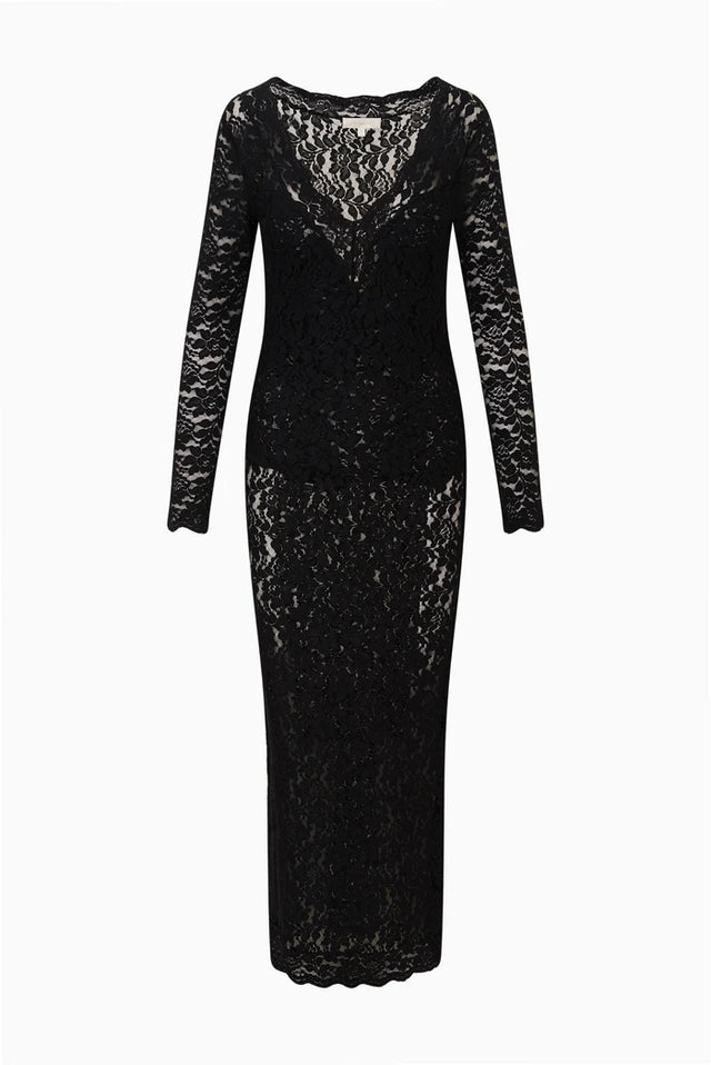 Vestito nero Love Shack Fancy