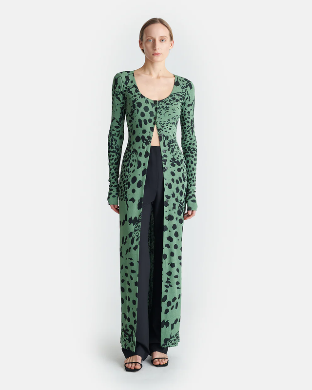 Vestito verde Nanushka