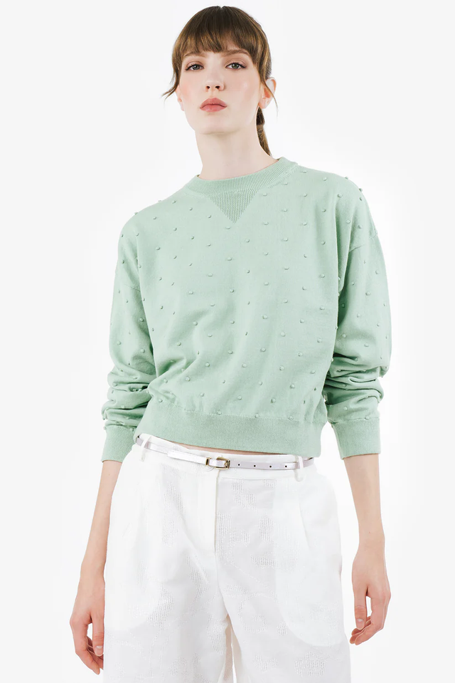 Pull verde acqua Kristina Ti