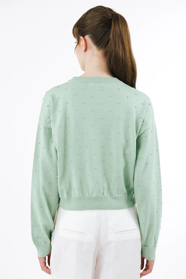 Pull verde acqua Kristina Ti