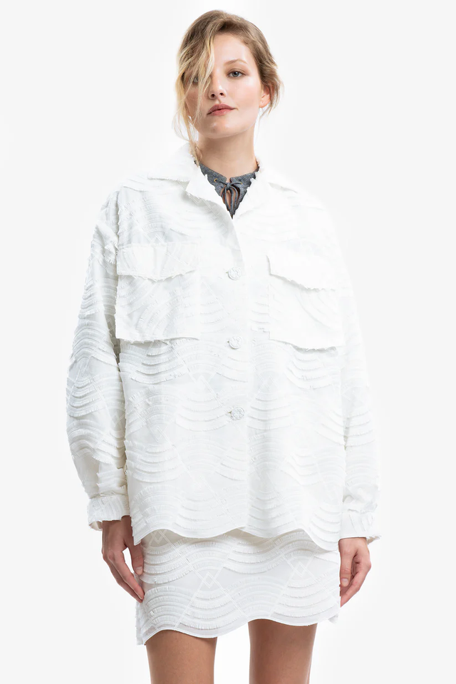 Giacca bianca Kristina Ti