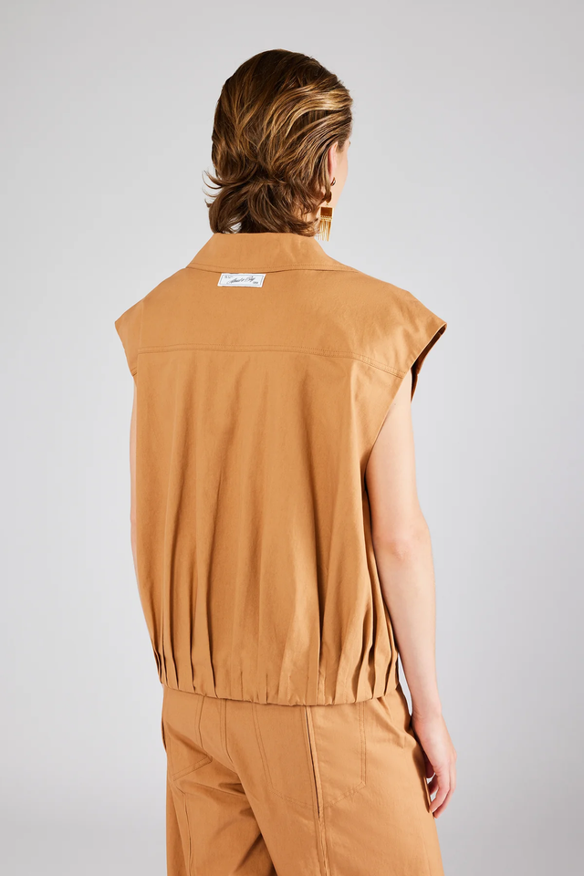 Gilet coccio Erika Cavallini