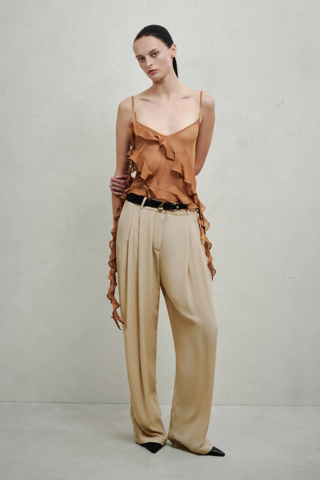 Top terracotta Erika Cavallini