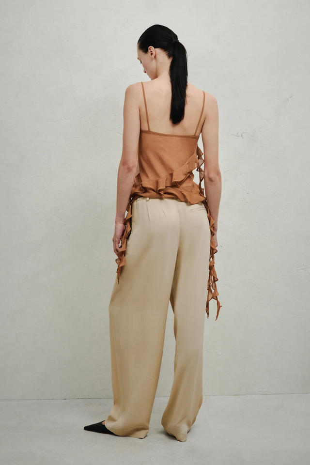 Top terracotta Erika Cavallini