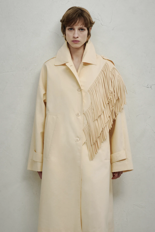 Trench crema Erika Cavallini