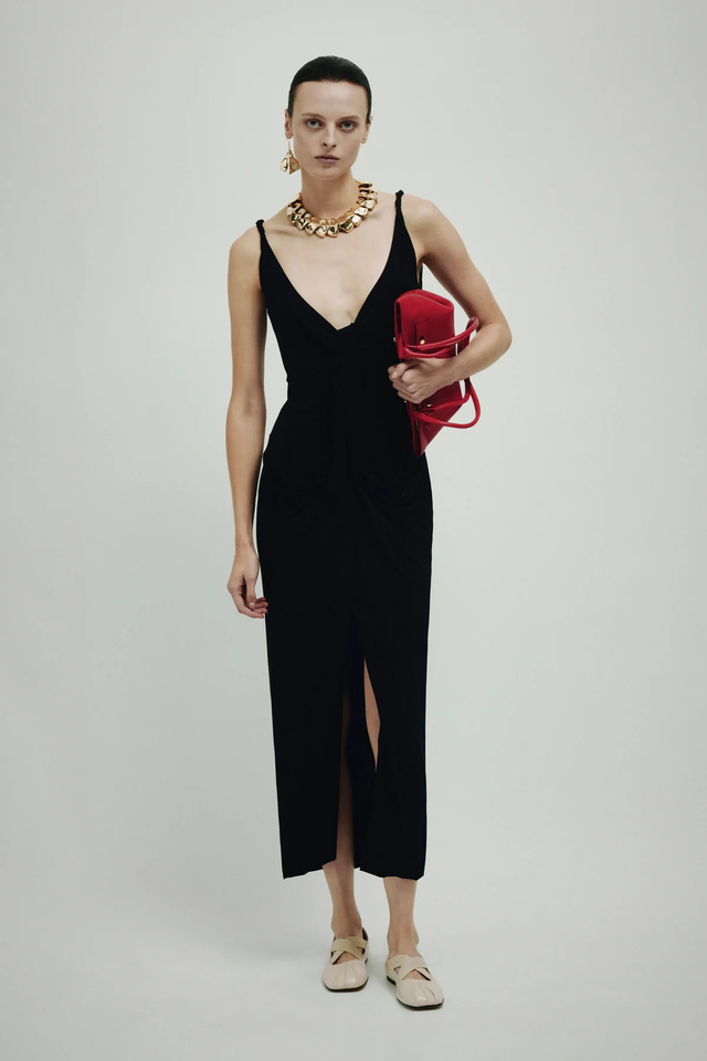Vestito nero Erika Cavallini