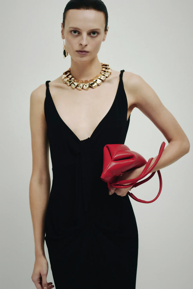 Vestito nero Erika Cavallini