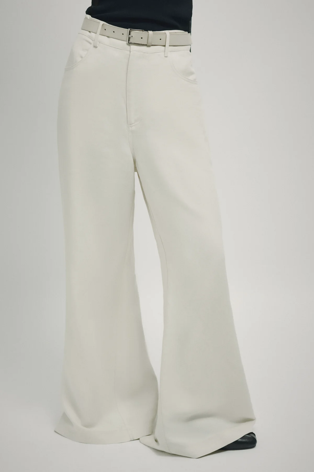 Pantaloni avorio Erika Cavallini