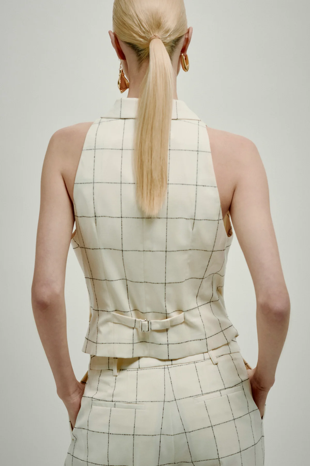 Gilet avorio Erika Cavallini