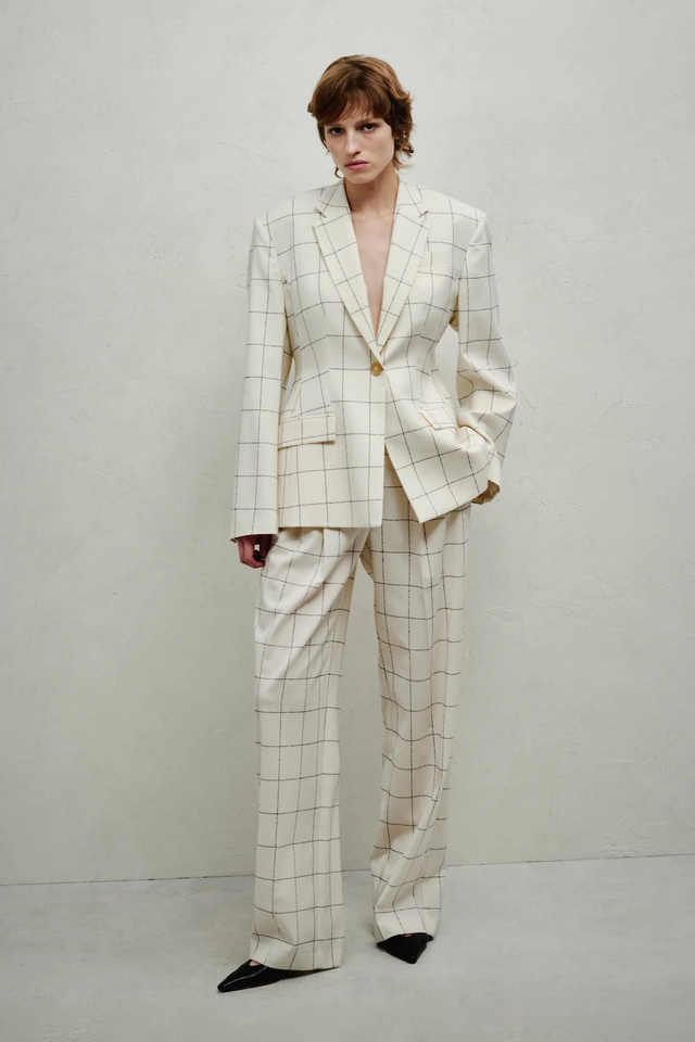 Pantaloni avorio Erika Cavallini