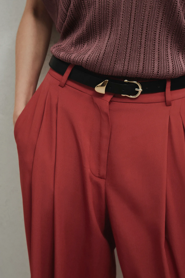 Pantaloni rossi Erika Cavallini