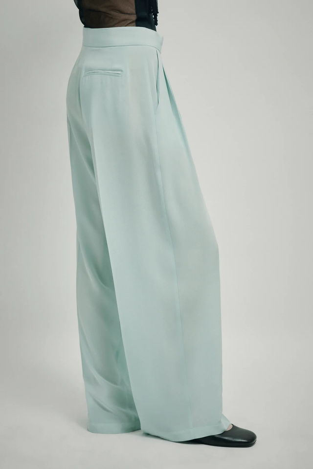 Pantaloni menta Erika Cavallini