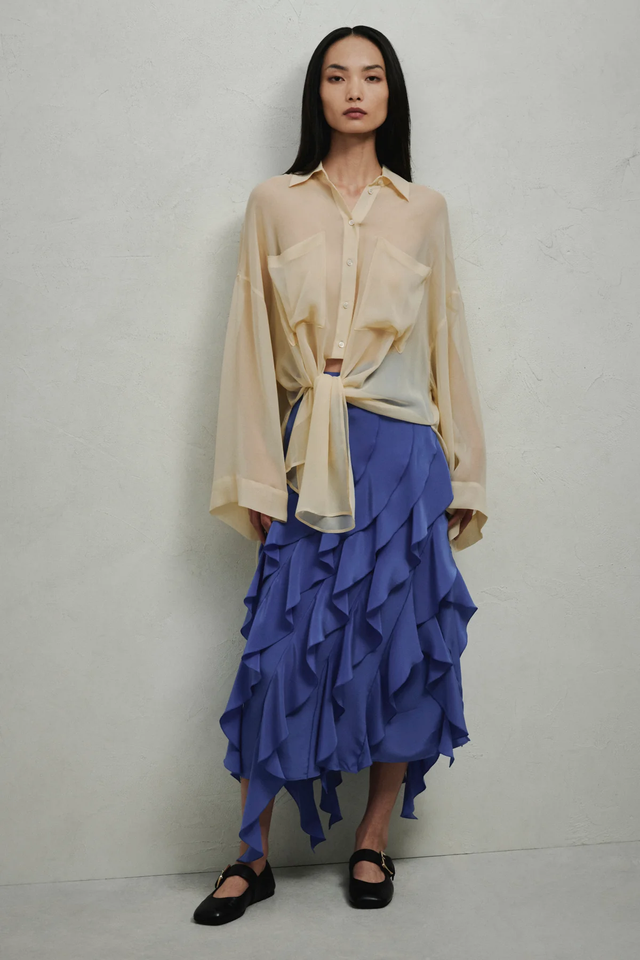 Camicia vaniglia Erika Cavallini