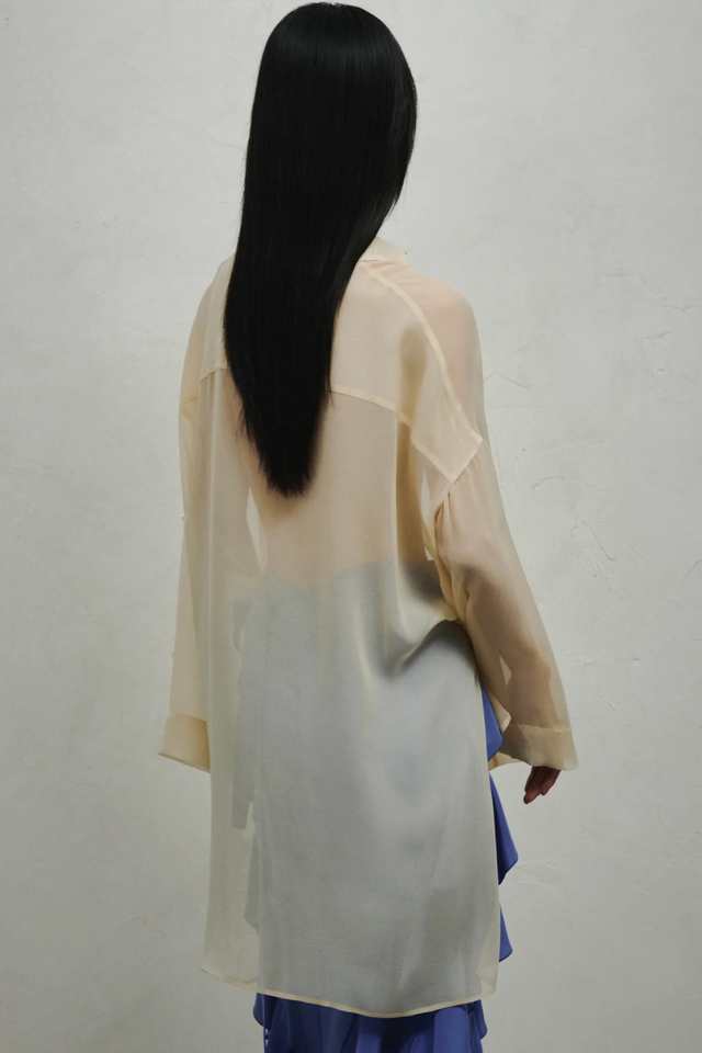 Camicia vaniglia Erika Cavallini