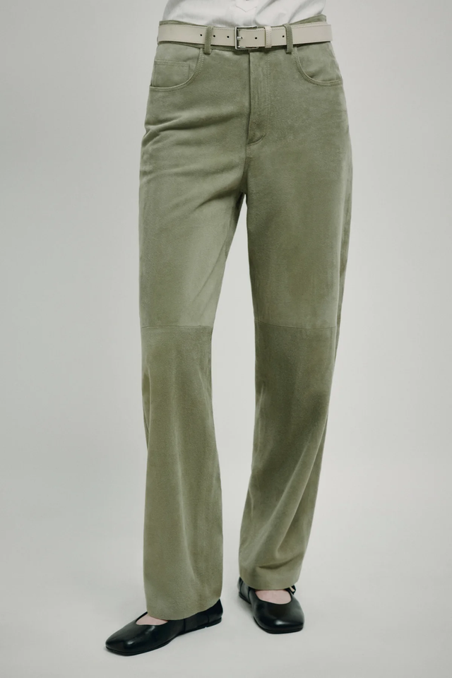 Pantaloni verdi Erika Cavallini