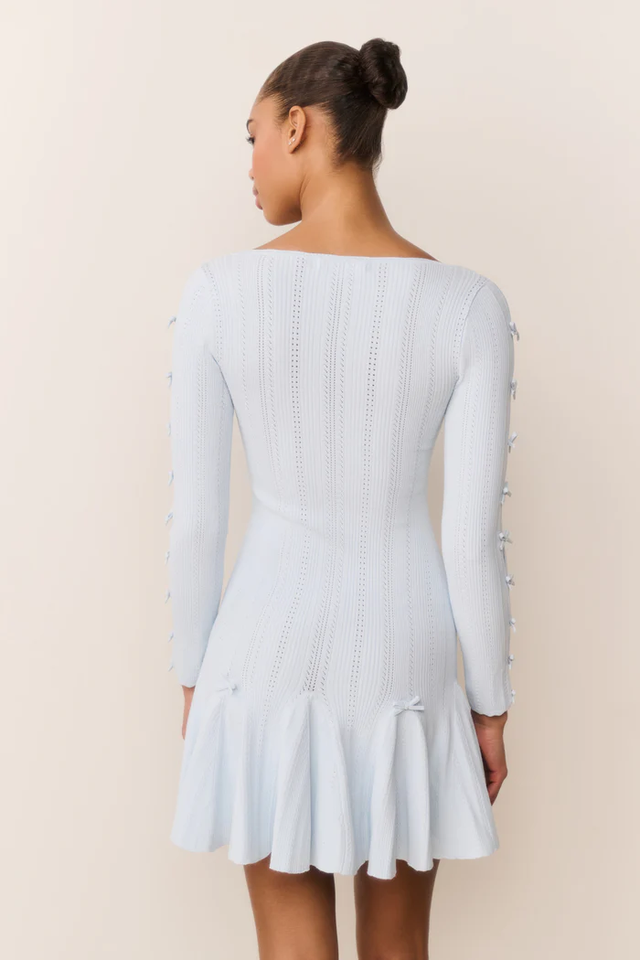 Vestito azzurro LoveShackFancy