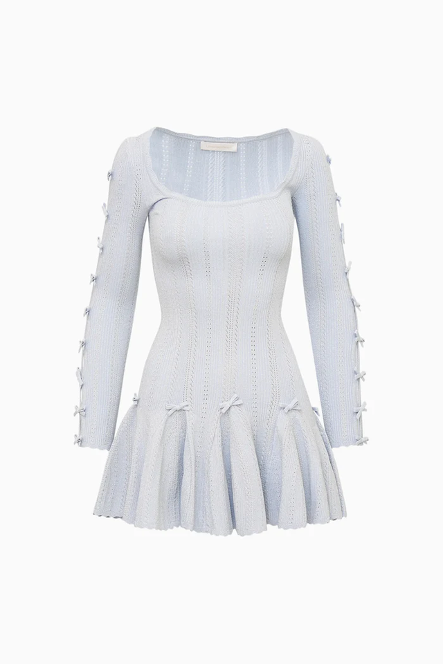 Vestito azzurro LoveShackFancy