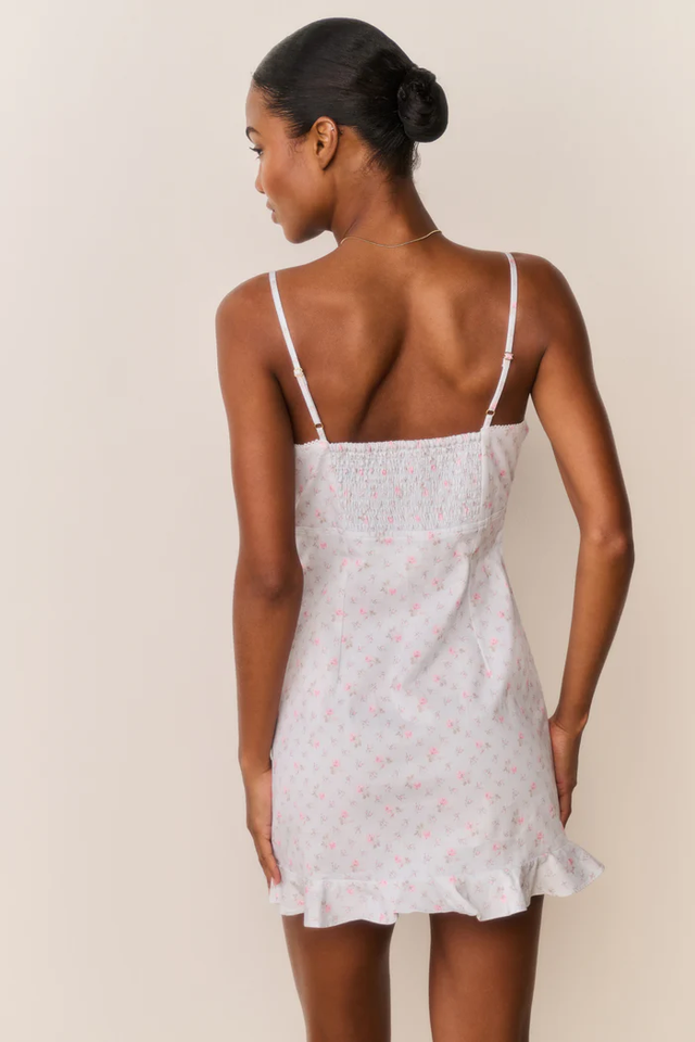 Vestito azzurro LoveShackFancy
