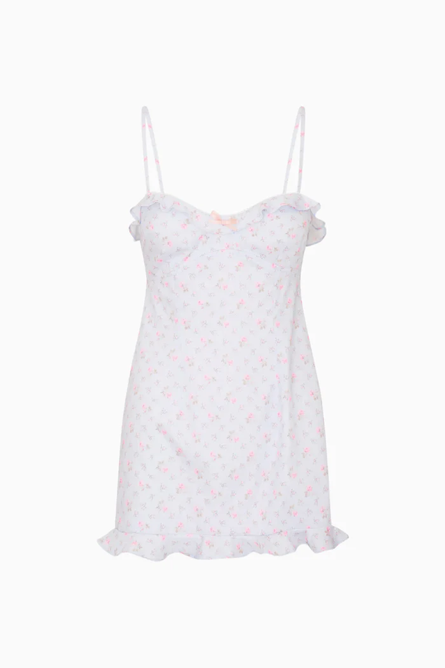 Vestito azzurro LoveShackFancy