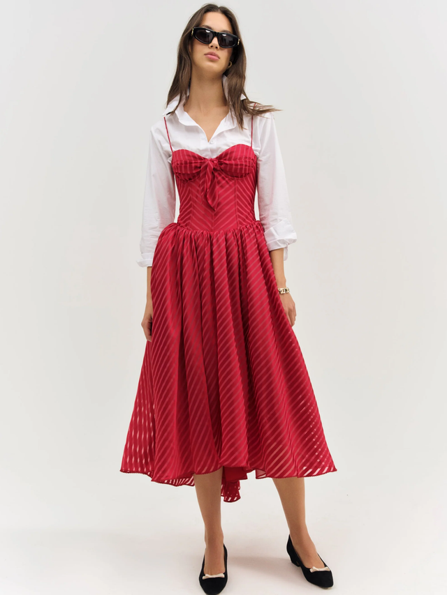 Vestito rosso For Love & Lemons