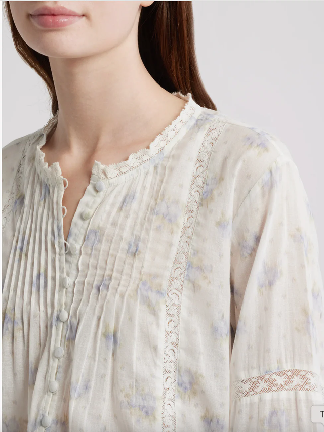Camicia avorio LoveShackFancy