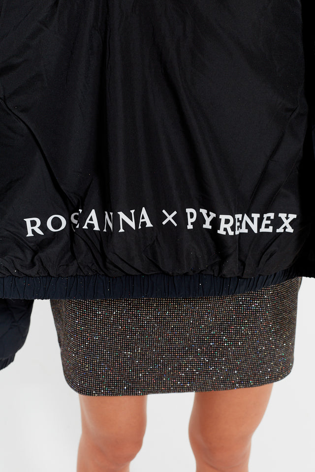Roseanna black bomber jacket