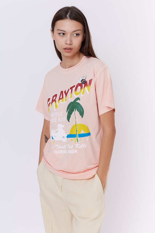 T-Shirt rosa Newtone