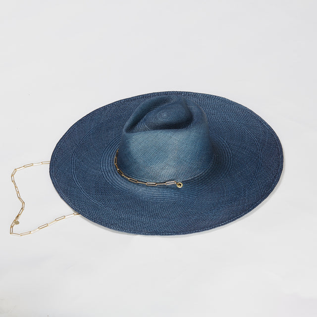 Cappello blu Van Palma