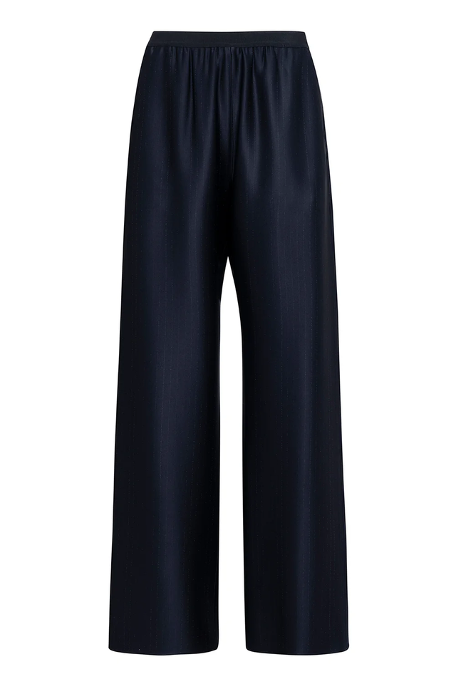 Pantaloni blu navy Tela