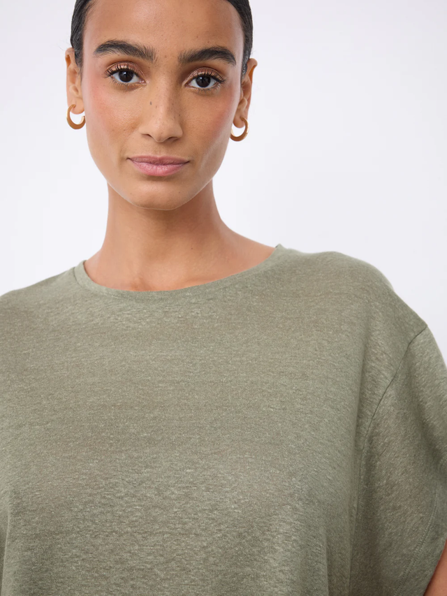 T-Shirt verde Not Shy