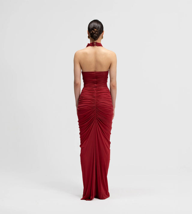 Vestito rosso Maygel Coronel