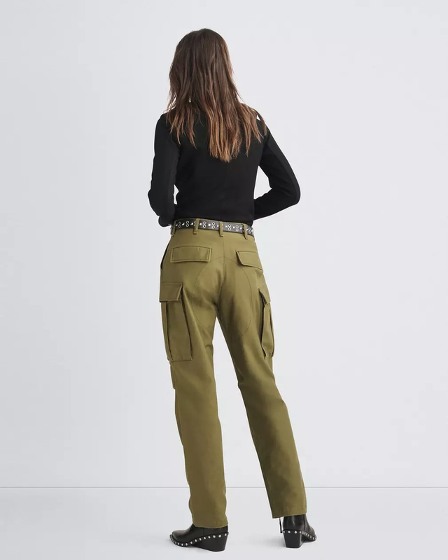 Pantaloni verde militare Rag & Bone