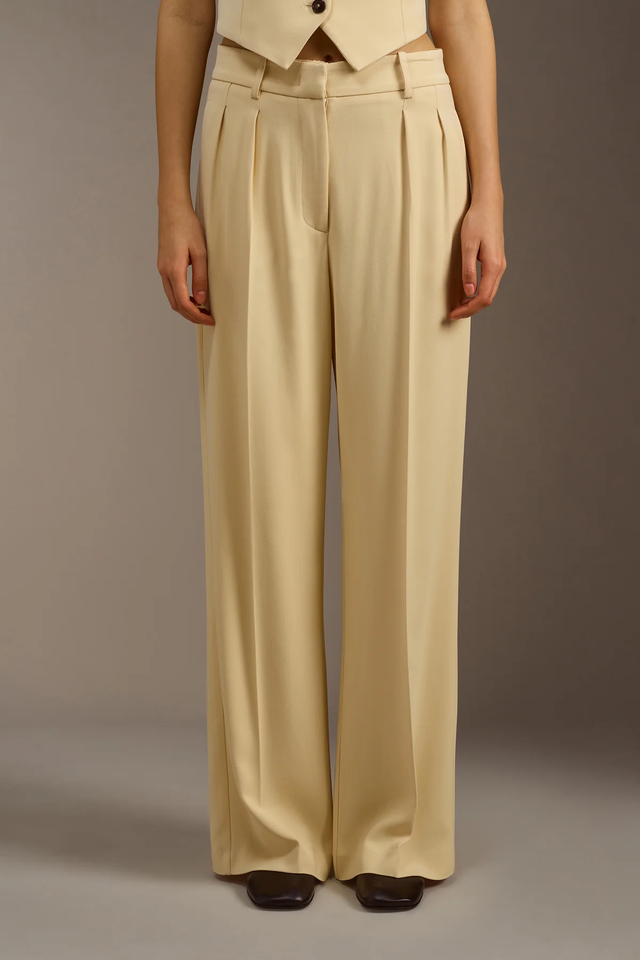 Pantaloni crema Erika Cavallini