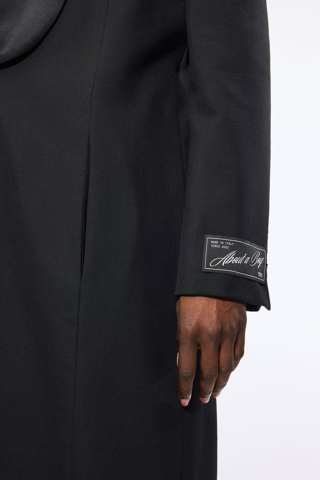 Cappotto nero Erika Cavallini