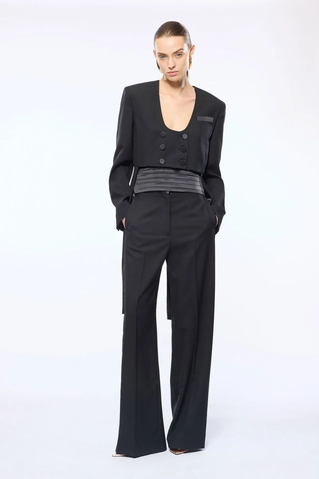 Pantaloni neri Erika Cavallini