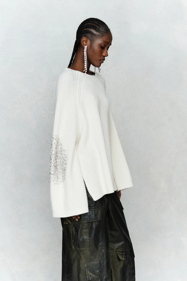 Pullover bianco Circus Hotel
